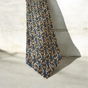 Vintage Guitar Silk Imported Men’s Neck Tie